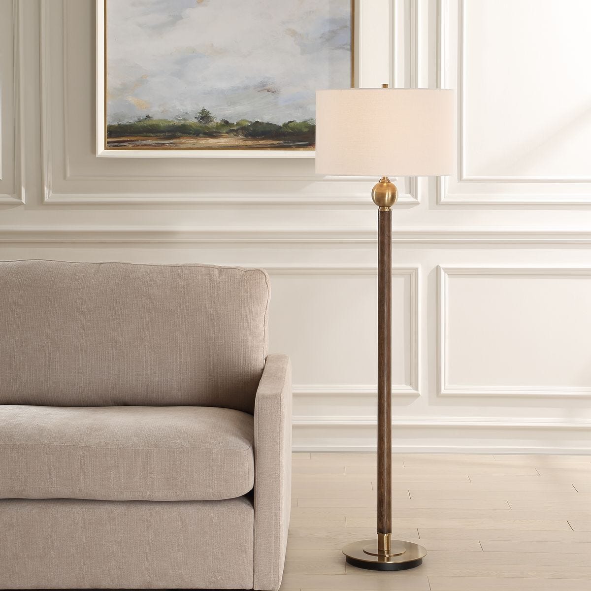 Keros Floor Lamp – Lamps by Uttermost | Sutter & Vale