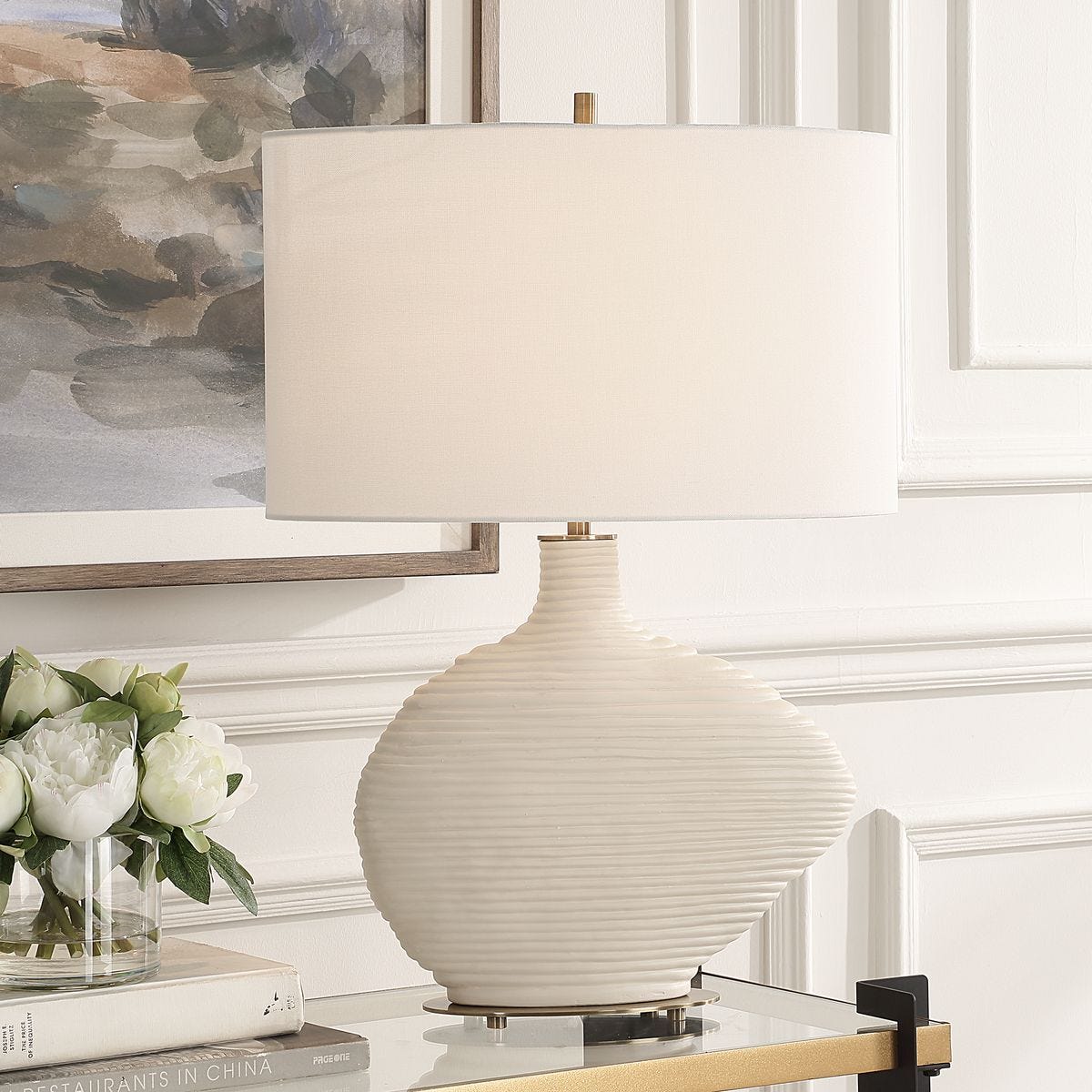 Duostacked Table Lamp – Lamps by Uttermost | Sutter & Vale