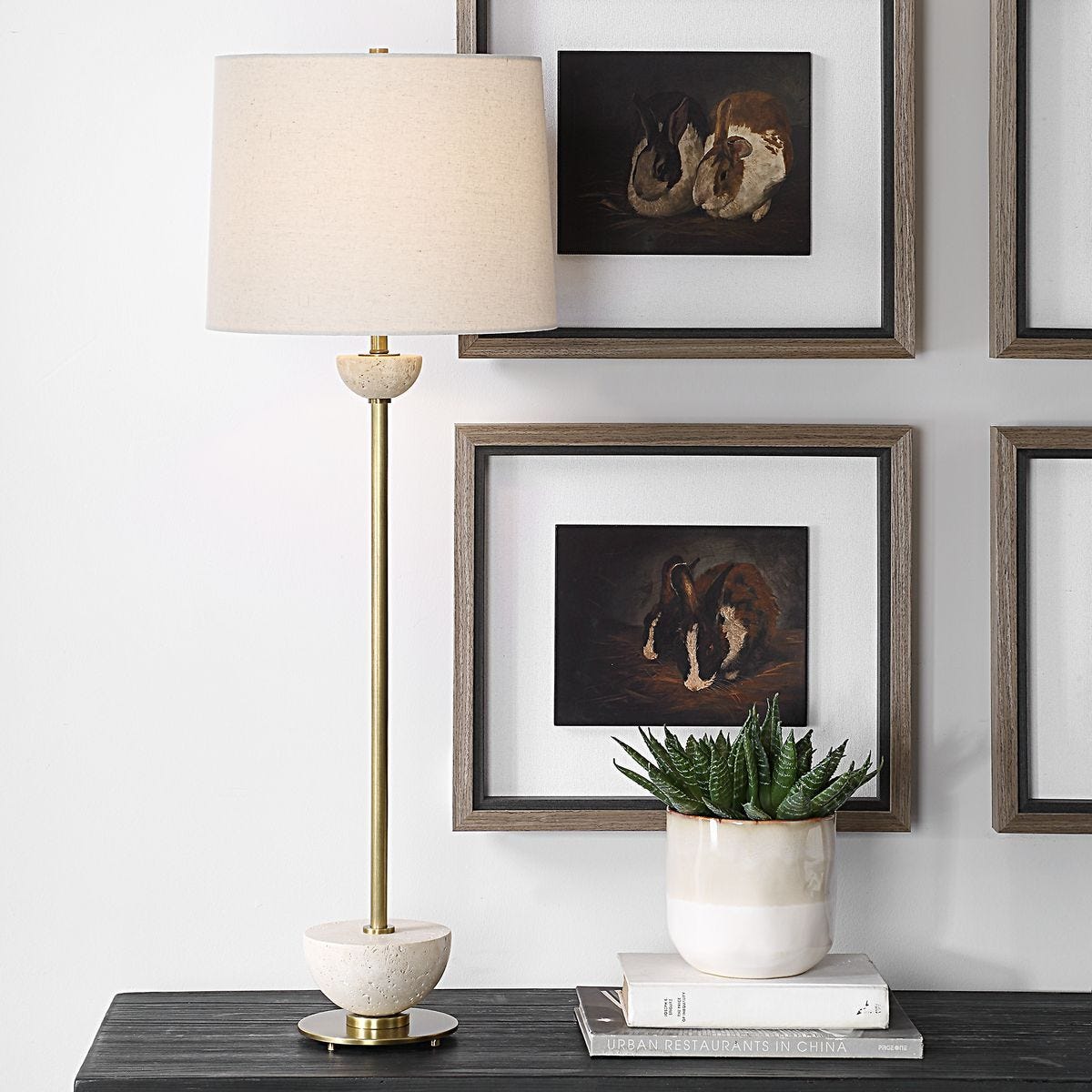Hemisphere Buffet Lamp – Lamps by Uttermost | Sutter & Vale