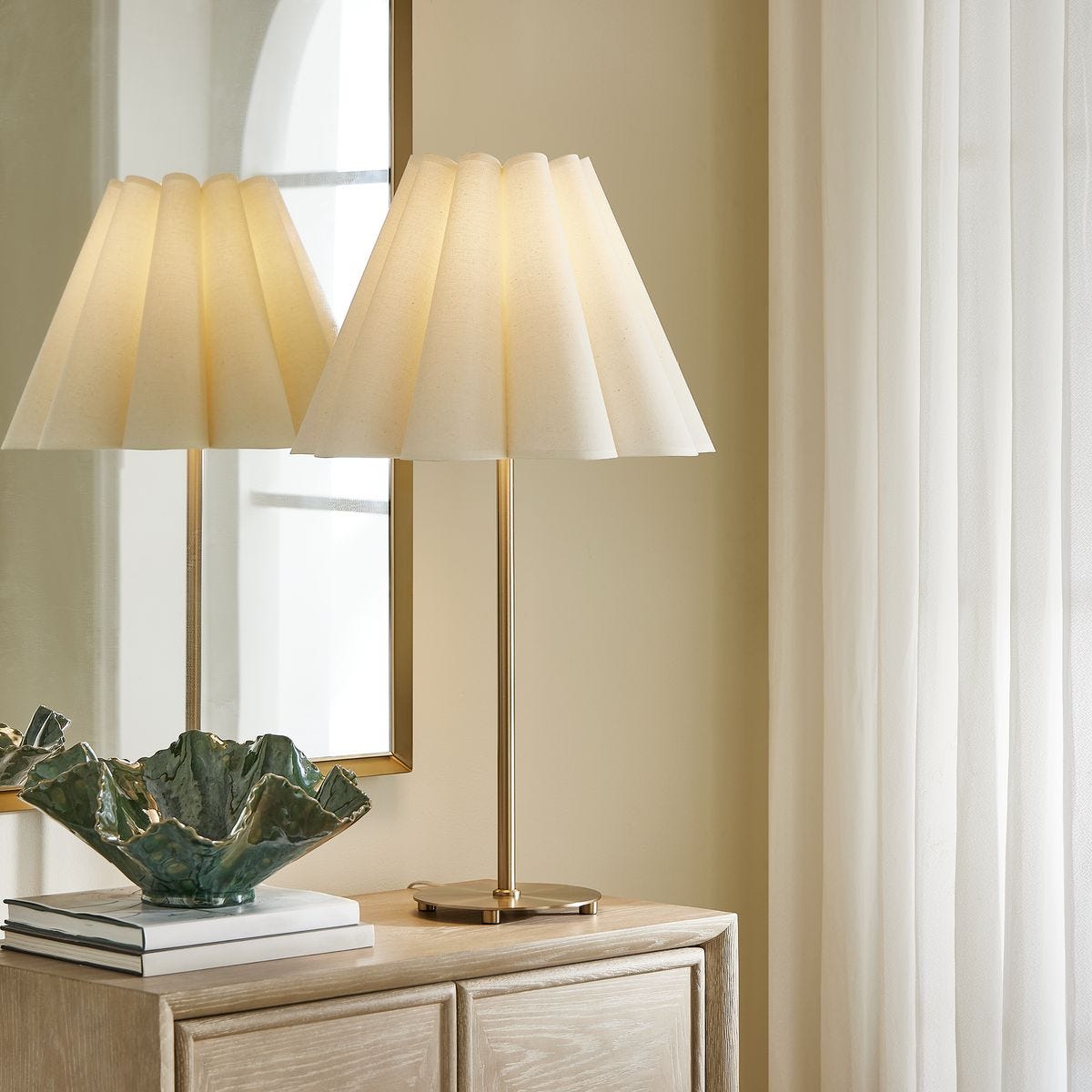 Lilabet Table Lamp, White
