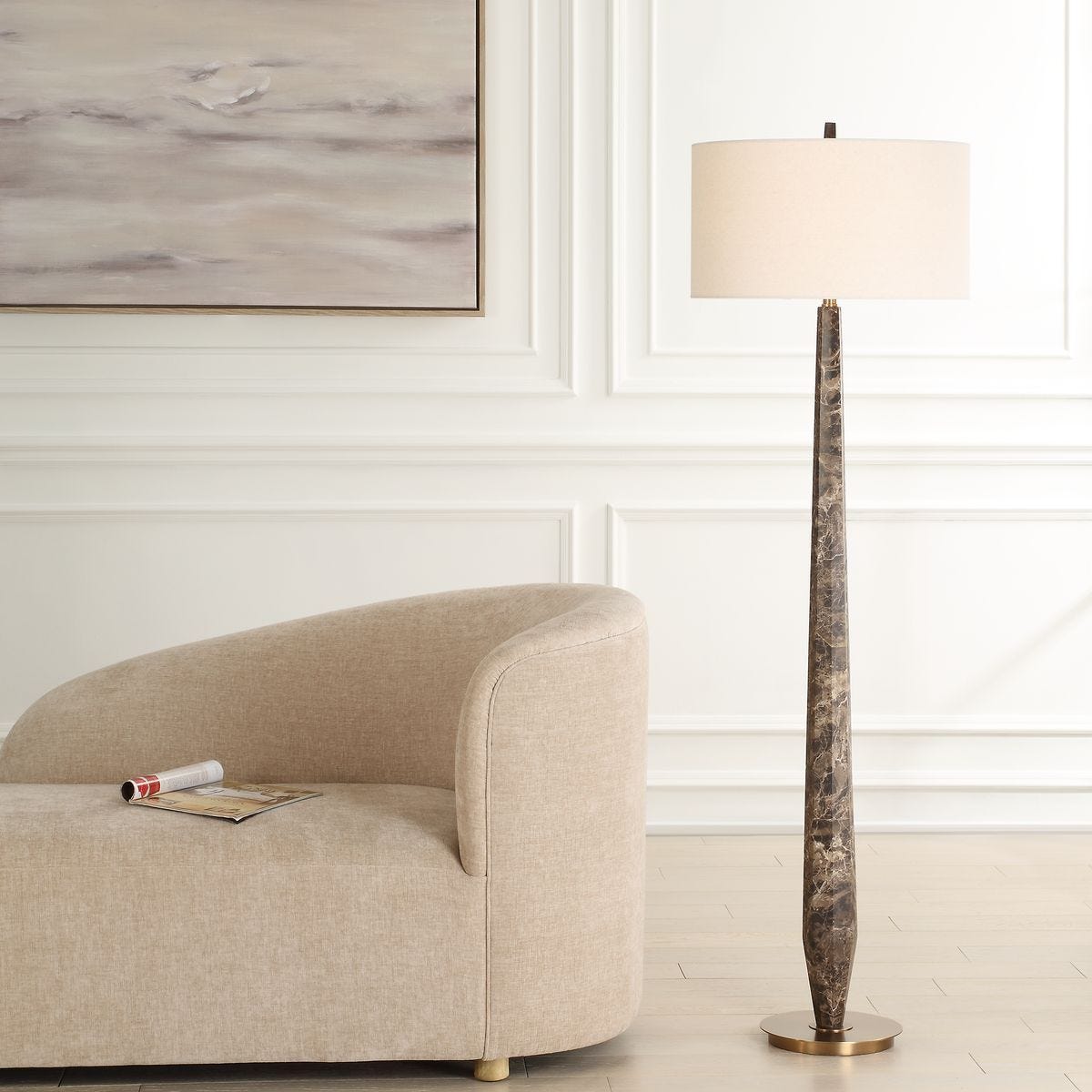 Tyree Floor Lamp – Floor Lamps by Uttermost | Sutter & Vale