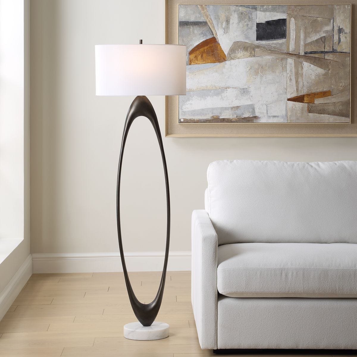 Sonic Floor Lamp – Floor Lamps by Uttermost | Sutter & Vale