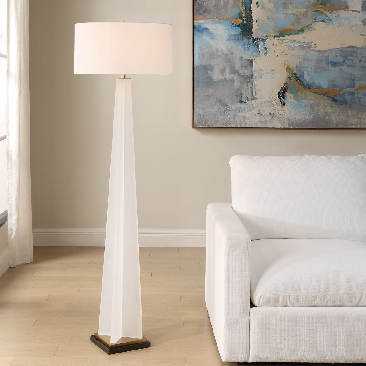 Rosin Floor Lamp – Lamps by Uttermost | Sutter & Vale