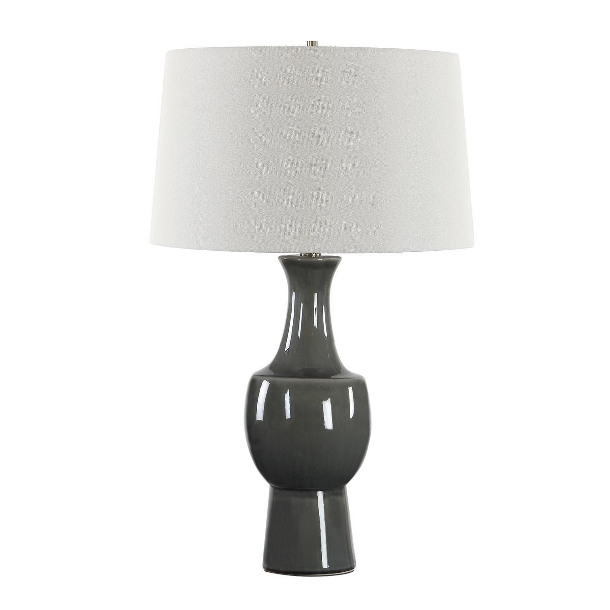 Tennille Table Lamp, Gray