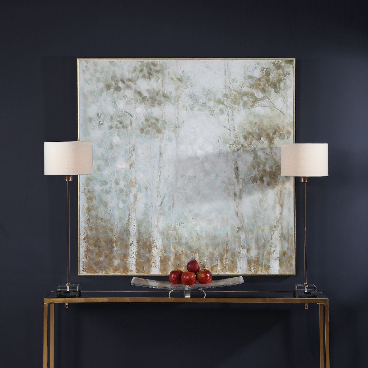 Cotton Woods Hand Painted Canvas by Uttermost