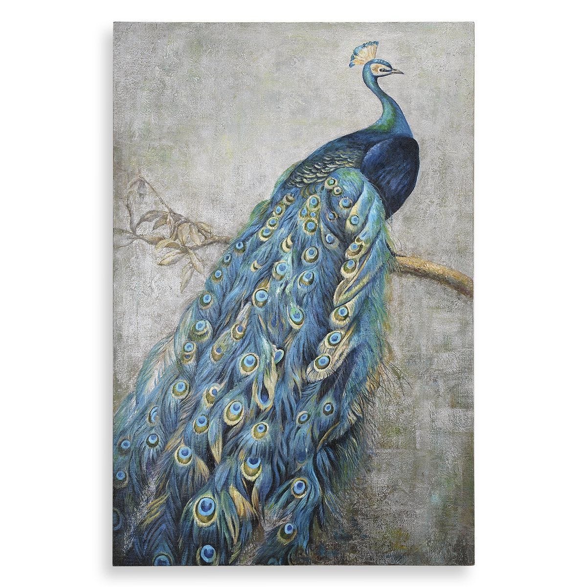 Proud Papa Hand Painted Canvas by Uttermost