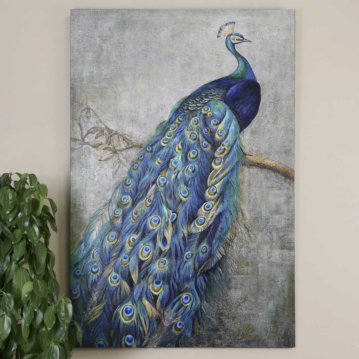 Proud Papa Hand Painted Canvas by Uttermost