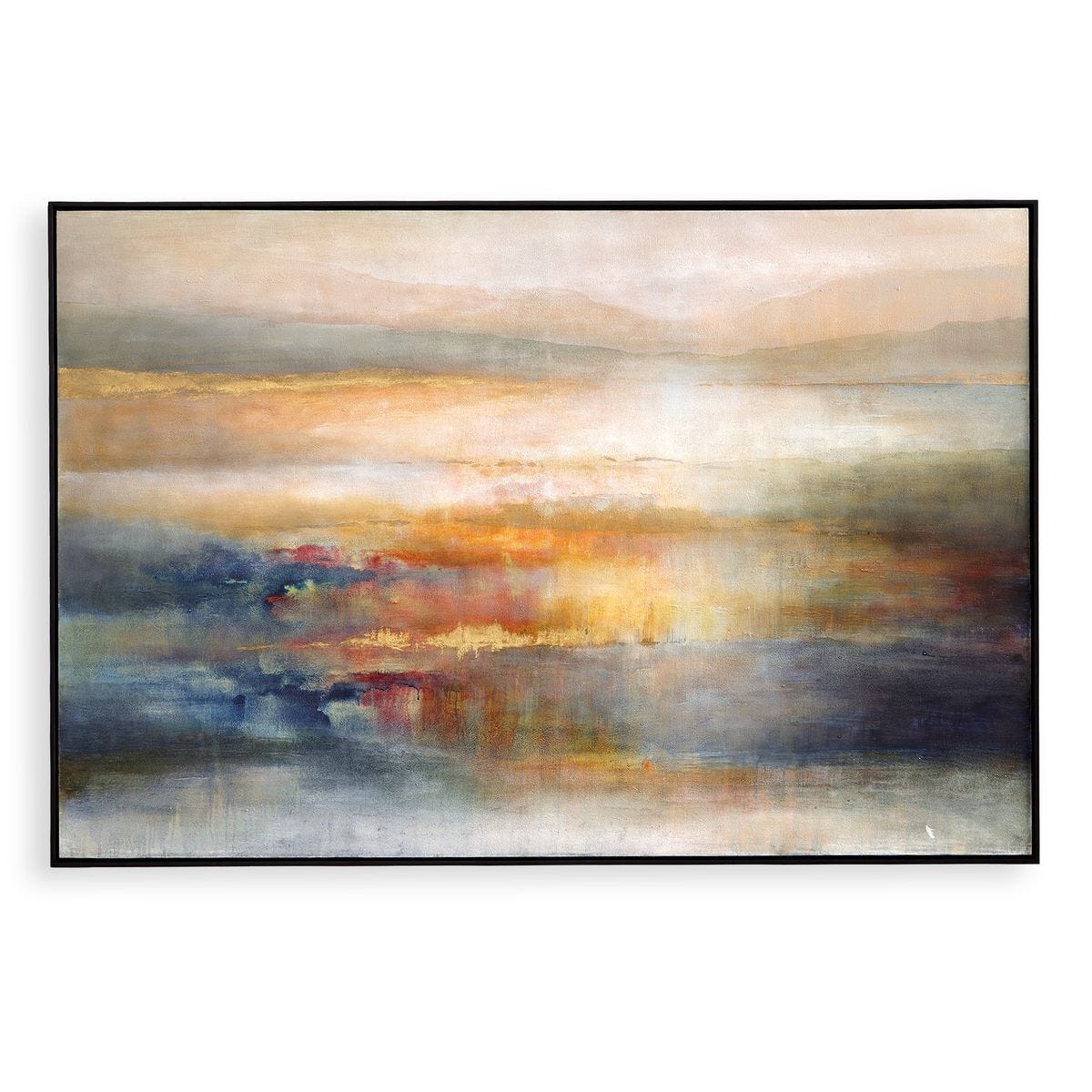 Seafaring Dusk Hand Painted Canvas – Art by Uttermost | Sutter & Vale