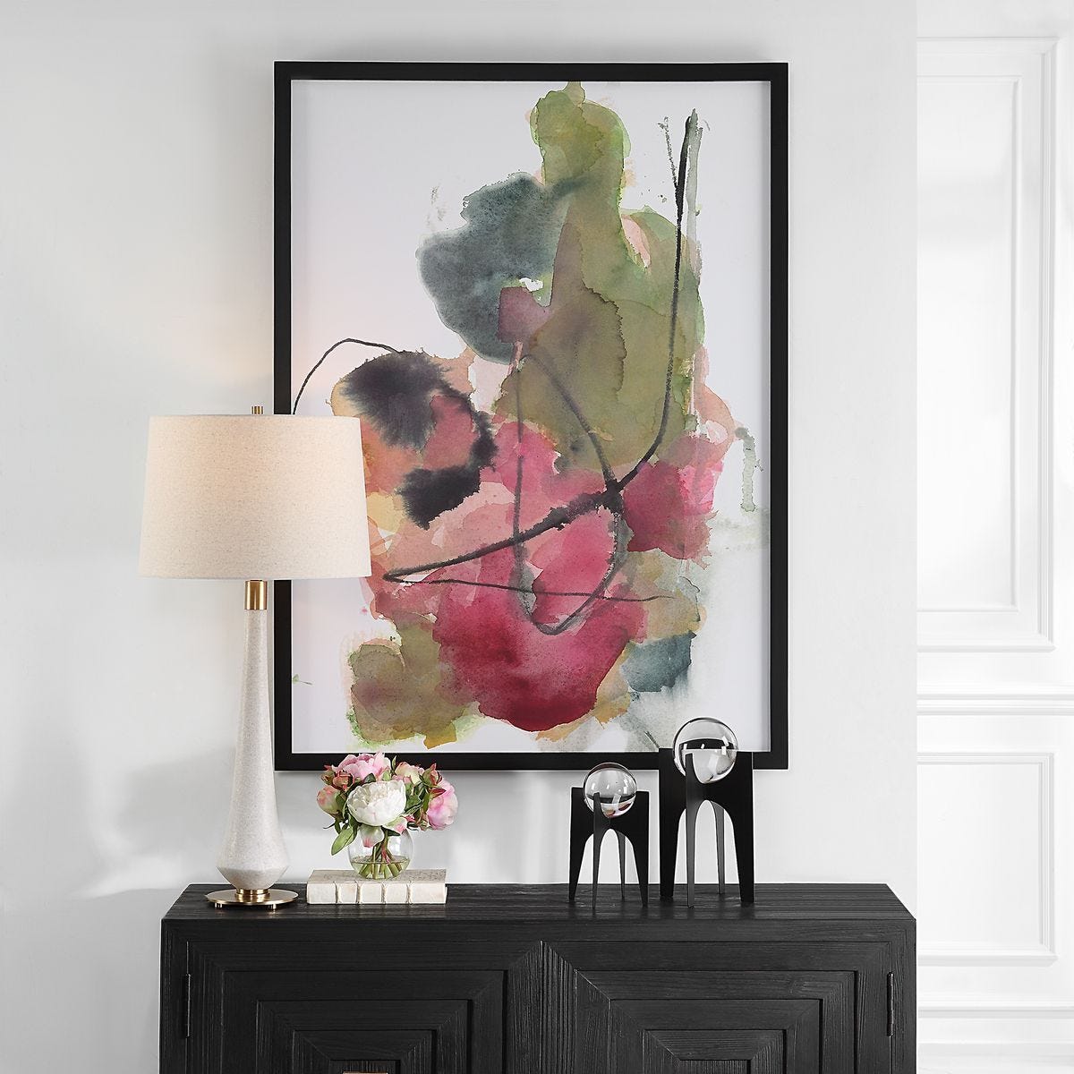 Euphoria Framed Print – Art by Uttermost | Sutter & Vale