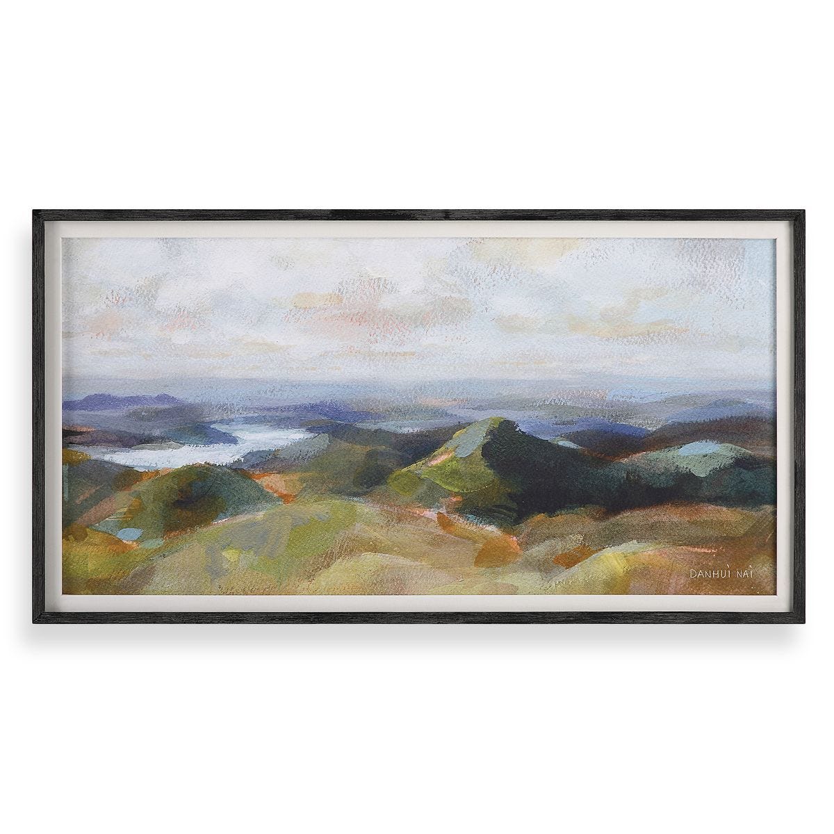 Above The Lakes Framed Print – Art by Uttermost | Sutter & Vale