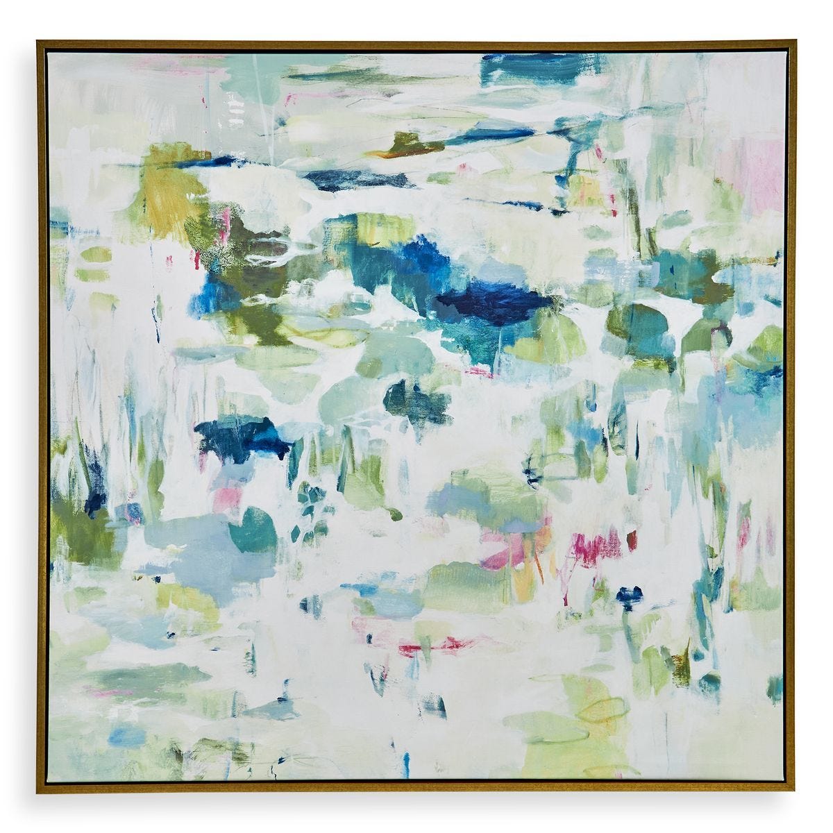 Abstract Reflections Framed Canvas – Art by Uttermost | Sutter & Vale