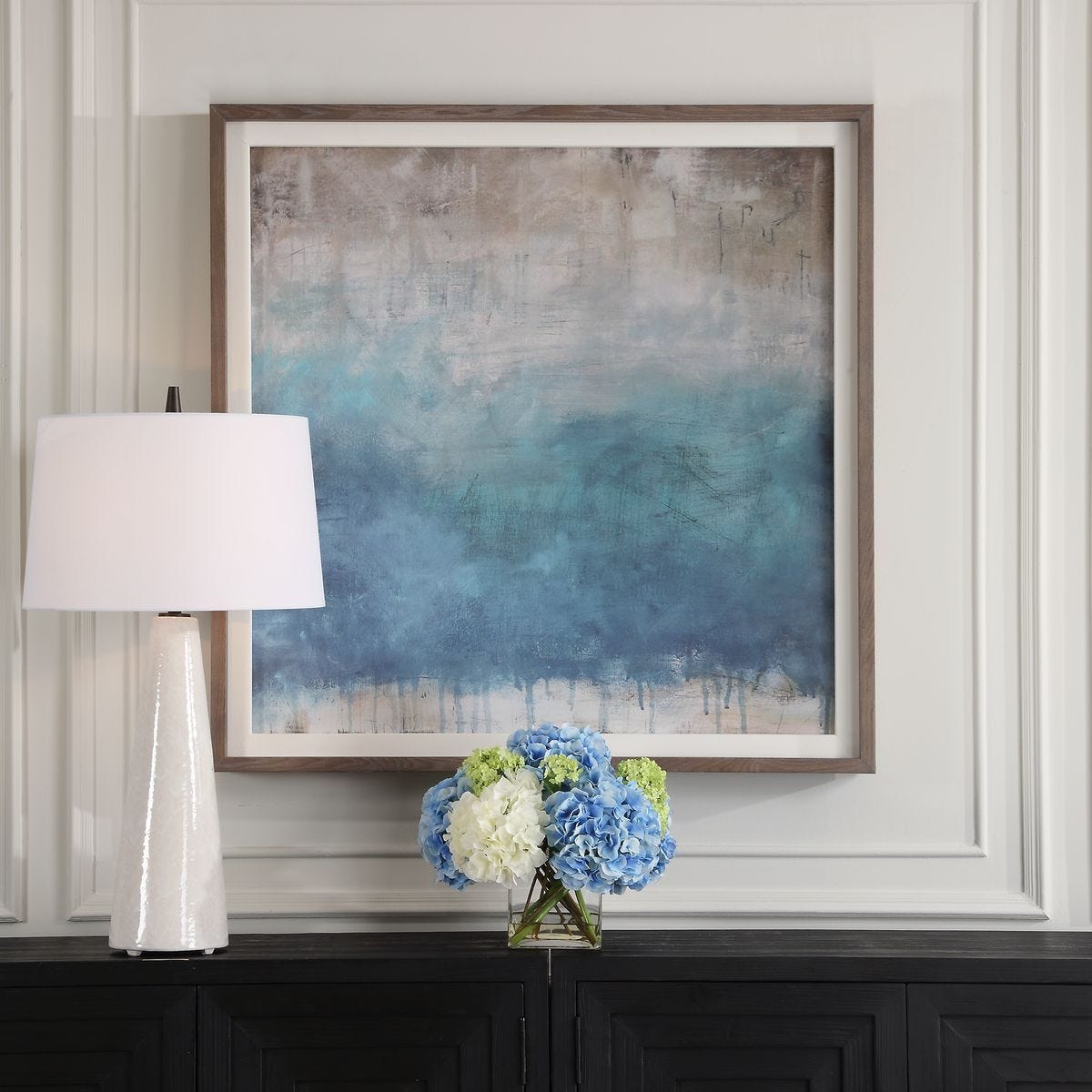 Serenity Paused Framed Print – Art by Uttermost | Sutter & Vale