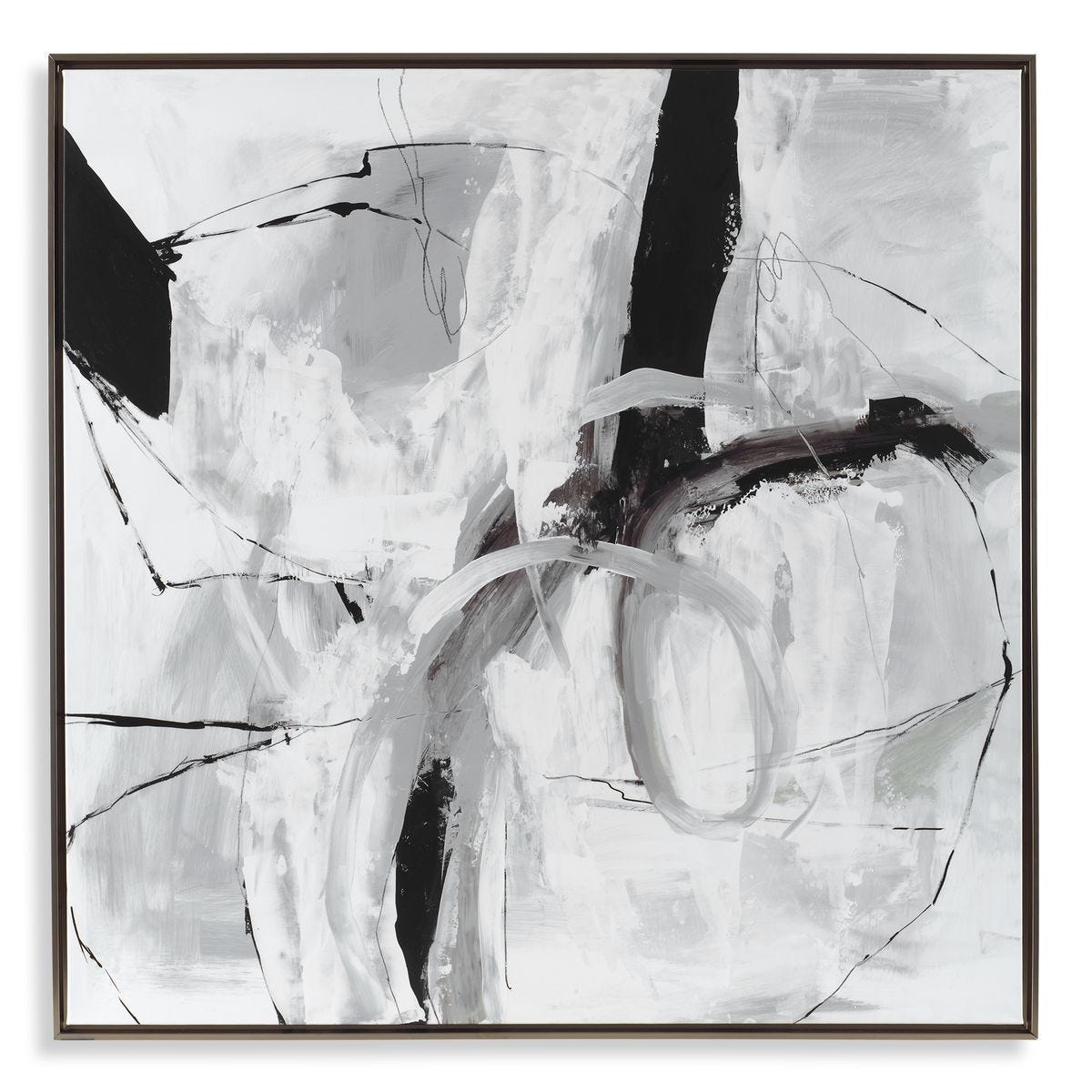 Looping Eternity Framed Canvas – Art by Uttermost | Sutter & Vale