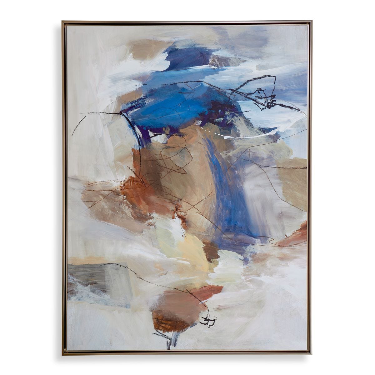 Subtle Nuances Framed Canvas – Art by Uttermost | Sutter & Vale