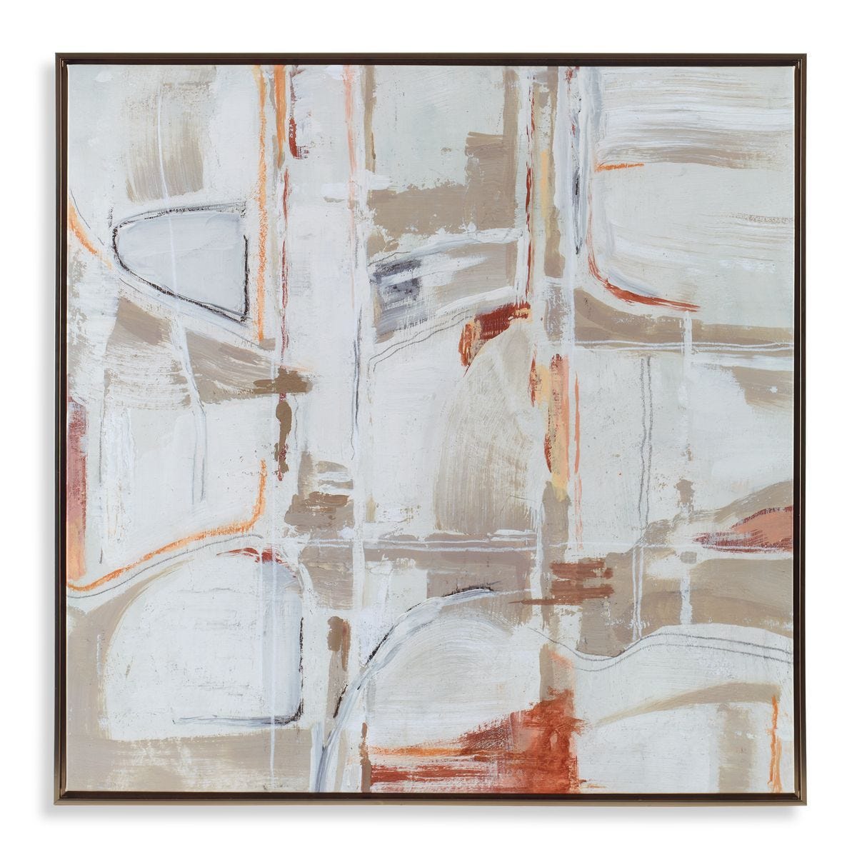Neutral Nirvana Framed Canvas – Art by Uttermost | Sutter & Vale