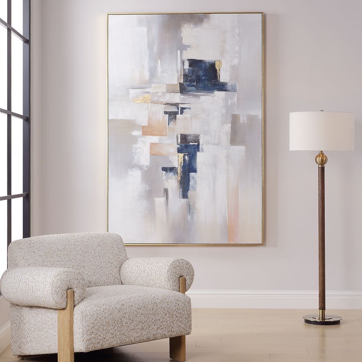 Waterfront Hand Painted Canvas – Art by Uttermost | Sutter & Vale