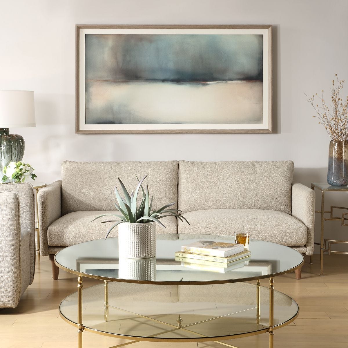Deep Rains Framed Print – Art by Uttermost | Sutter & Vale