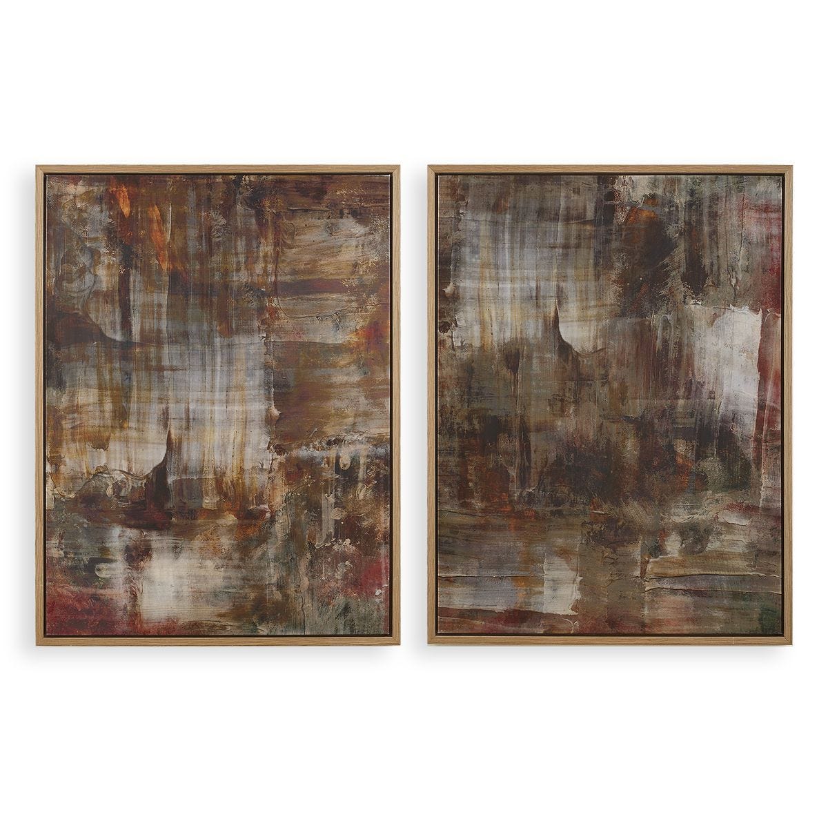Molten Patina Framed Canvases, S/2 – Art by Uttermost | Sutter & Vale