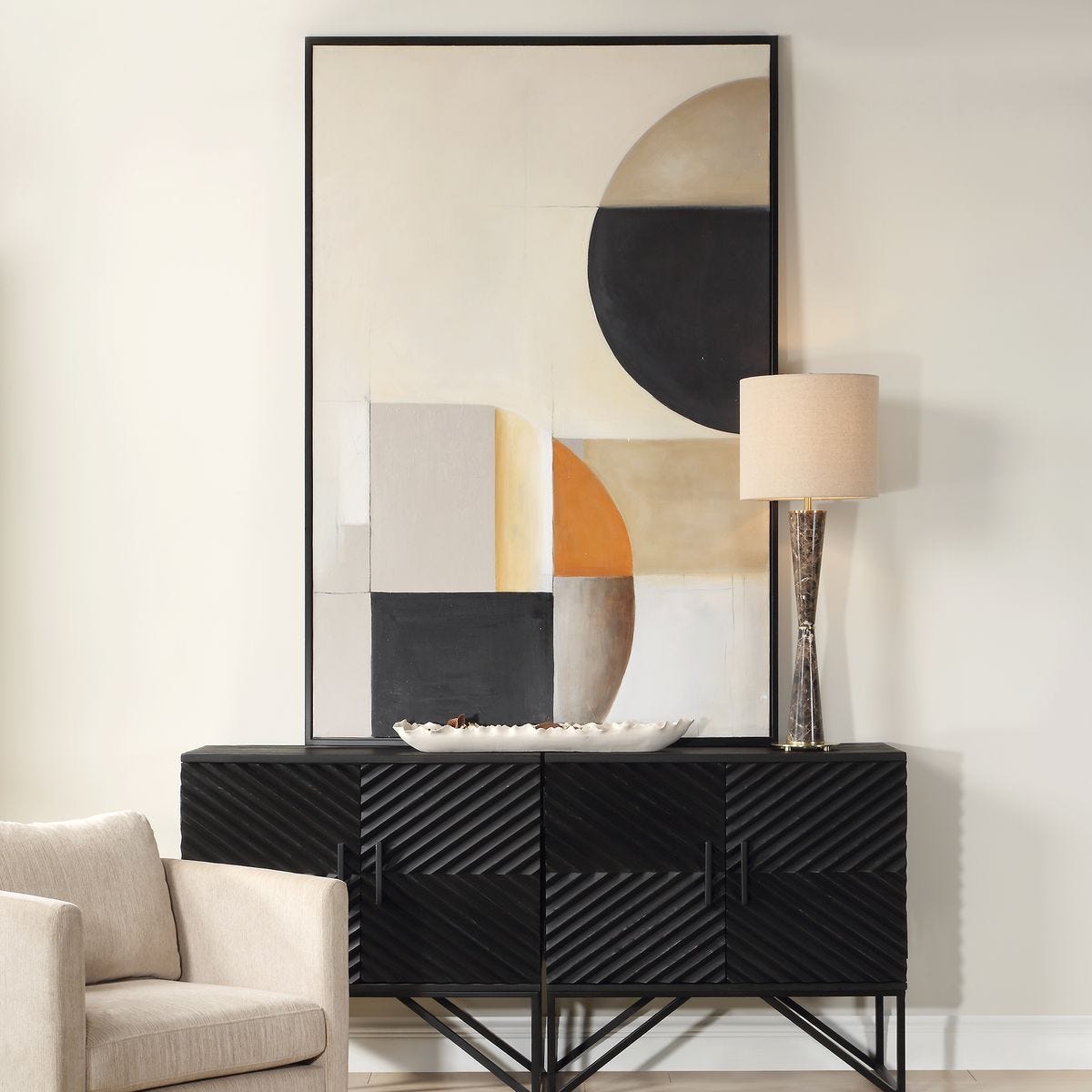 Western Hemisphere Hand Painted Canvas – Art by Uttermost | Sutter & Vale