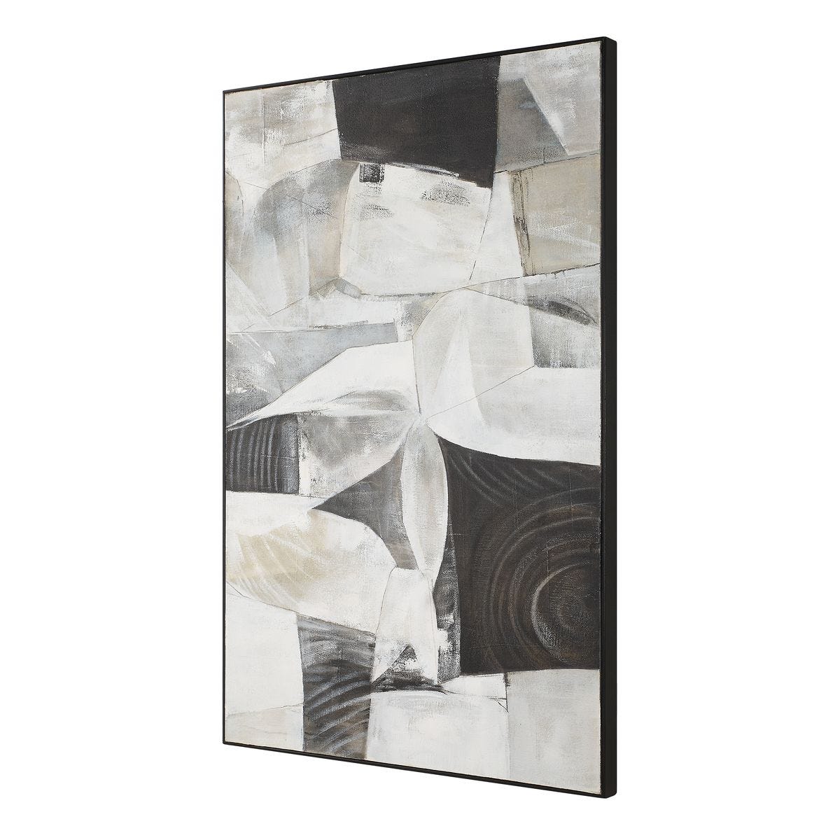 Folding Time Framed Canvas