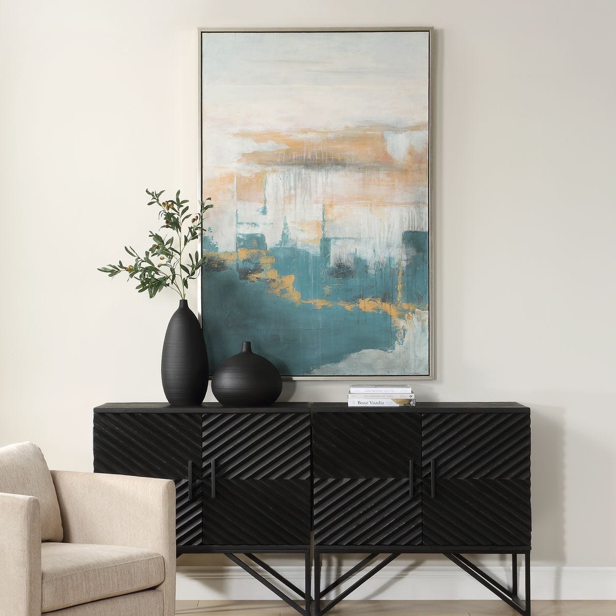 Eastside Hand Painted Canvas – Art by Uttermost | Sutter & Vale