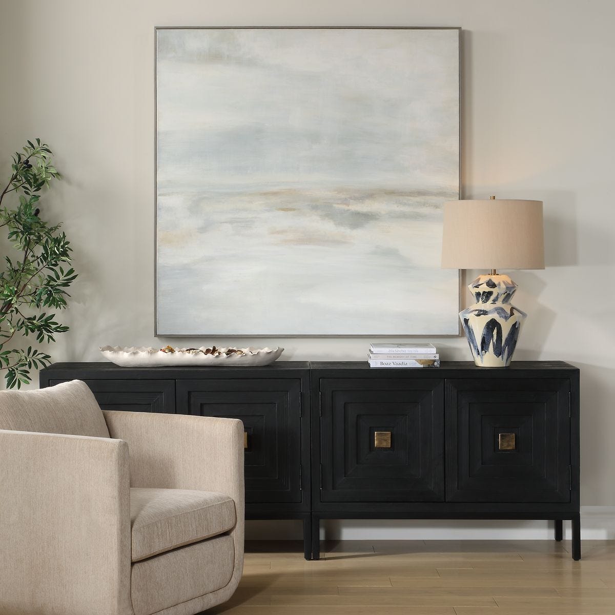 Furthest Thing Hand Painted Canvas – Art by Uttermost | Sutter & Vale
