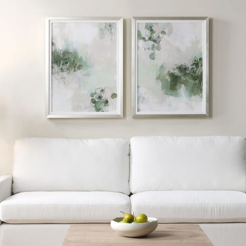 Custom Lilypond Dream Framed Prints, S/2