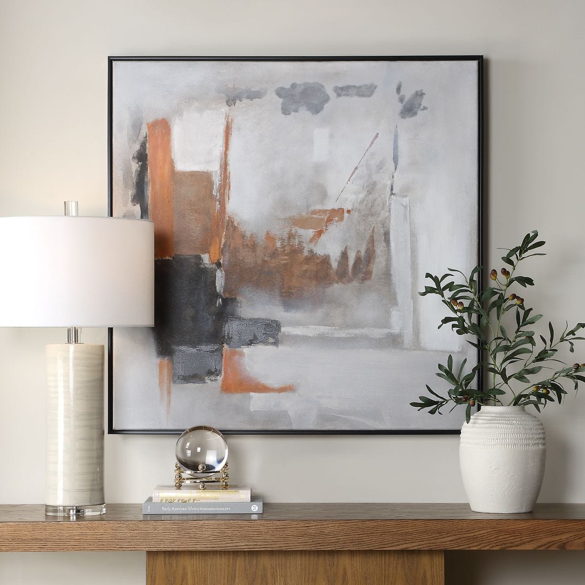 Heat of the Moment Hand Painted Canvas – Art by Uttermost | Sutter & Vale