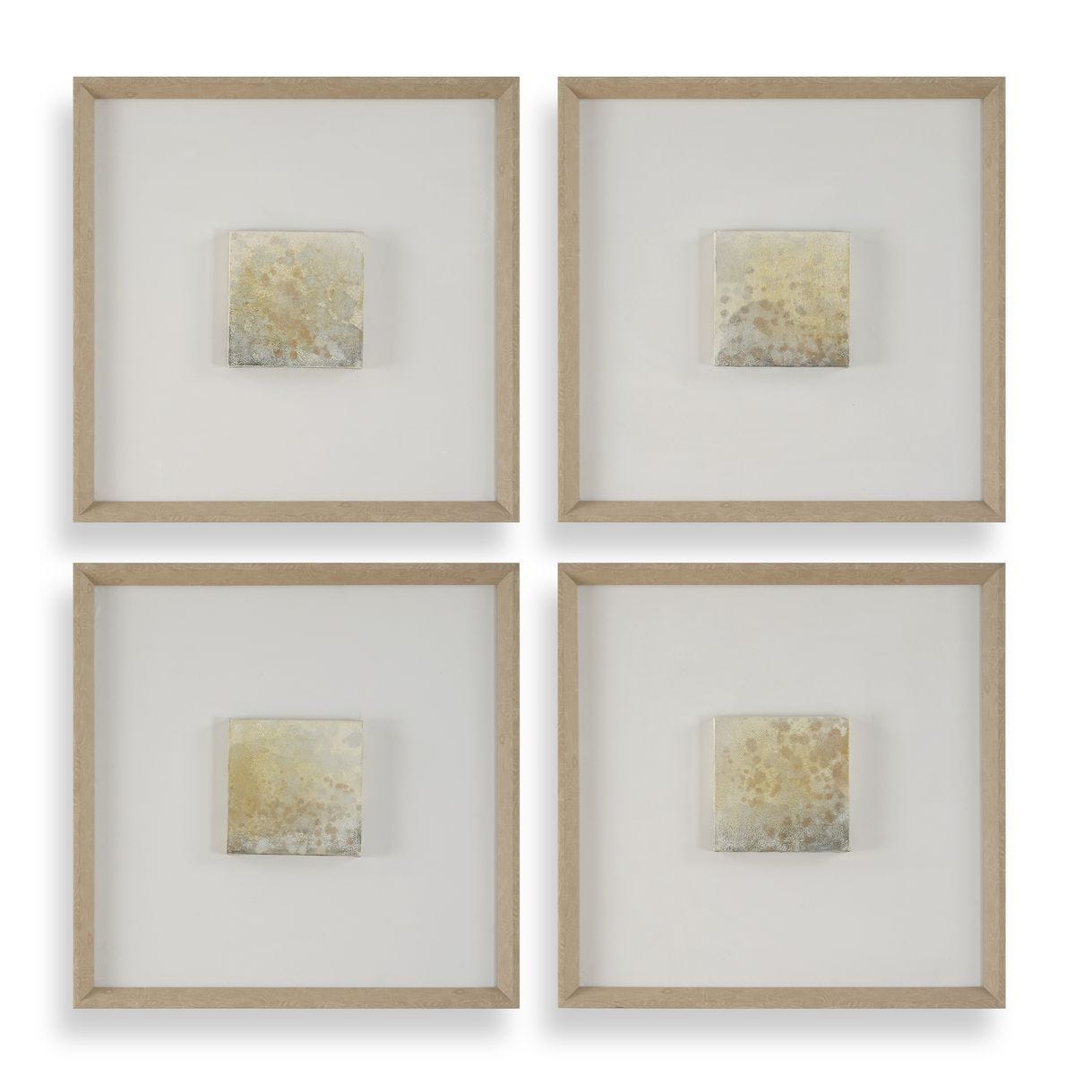 Now & Then Hand Painted Canvases, S/4 – Art by Uttermost | Sutter & Vale