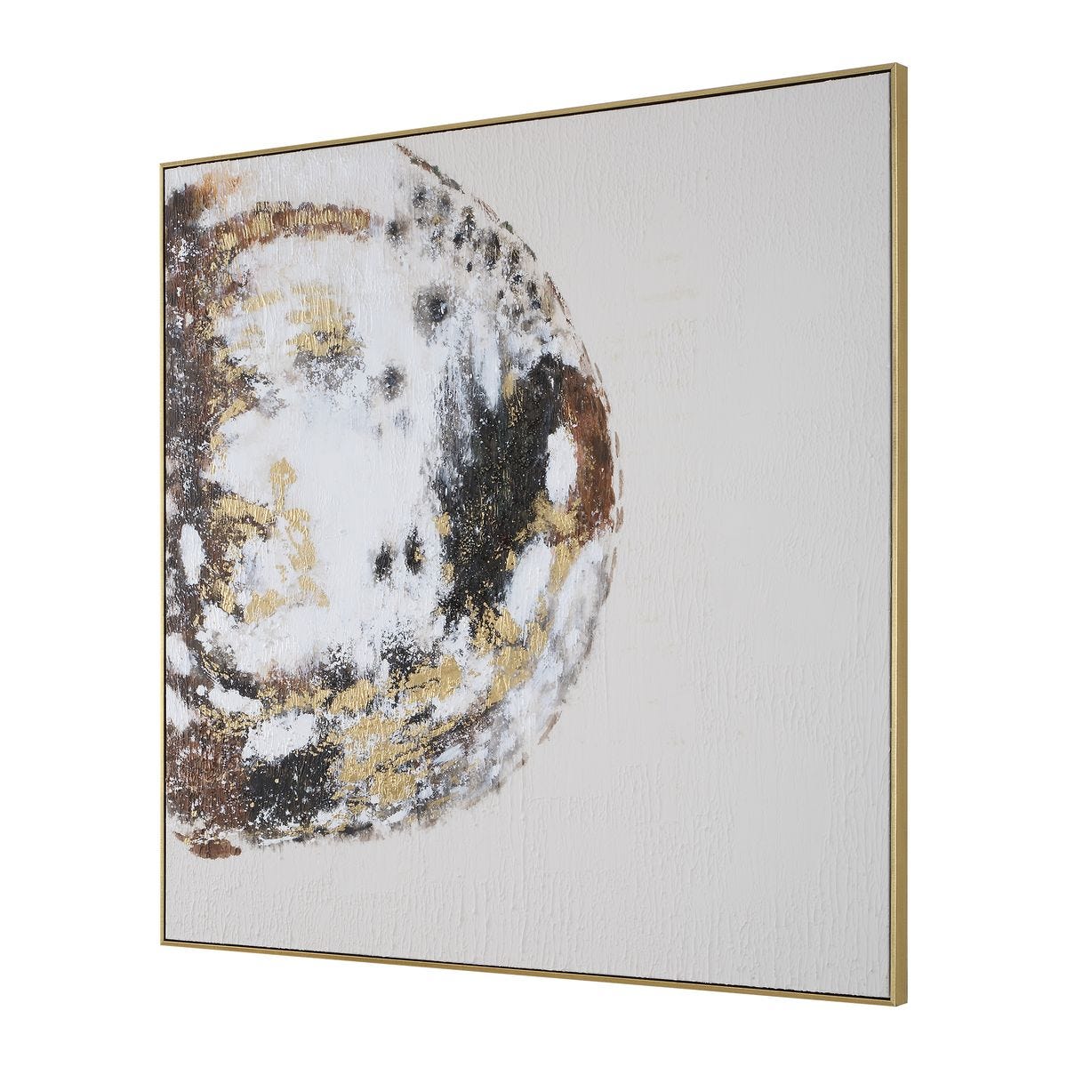 Moon Landing Hand Painted Canvas
