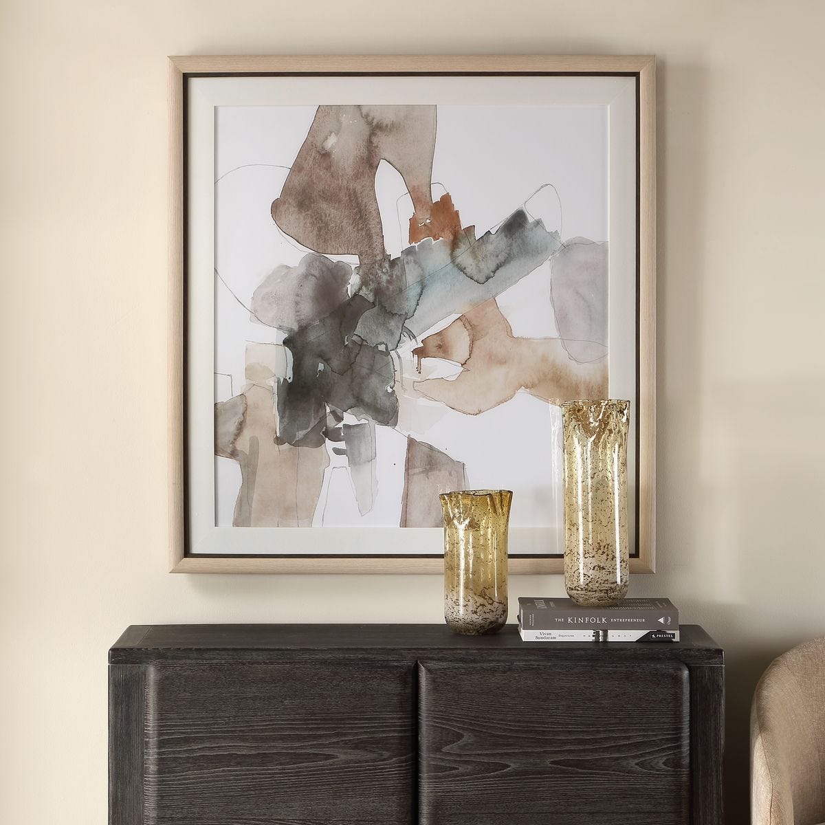 Cohesion Framed Print – Art by Uttermost | Sutter & Vale