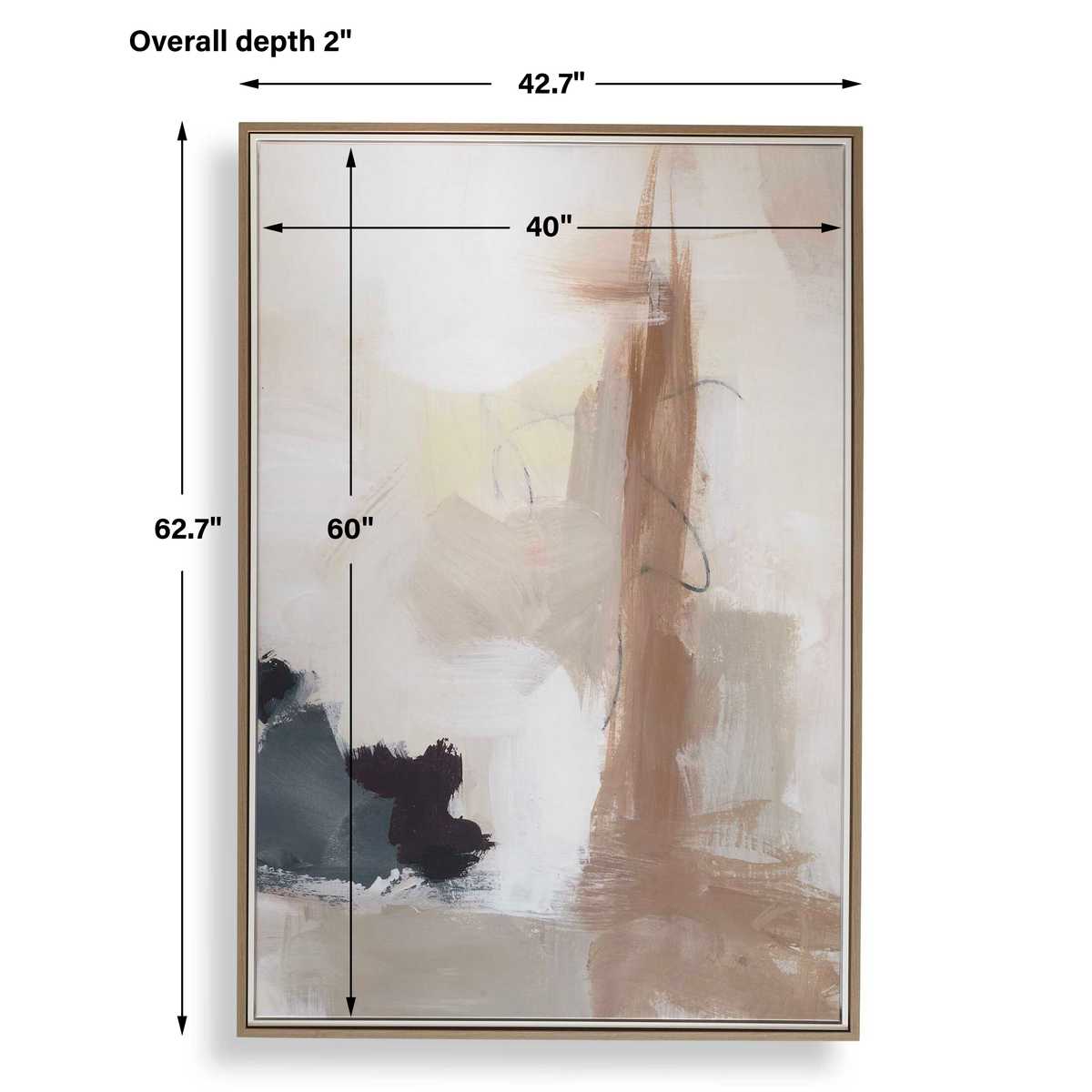 Bluster Framed Canvas
