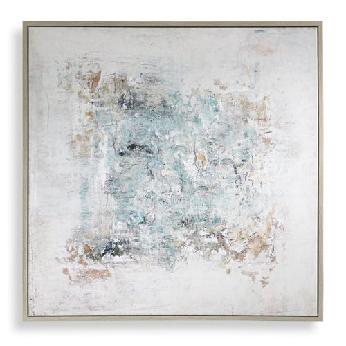 Find Me Here Framed Canvas