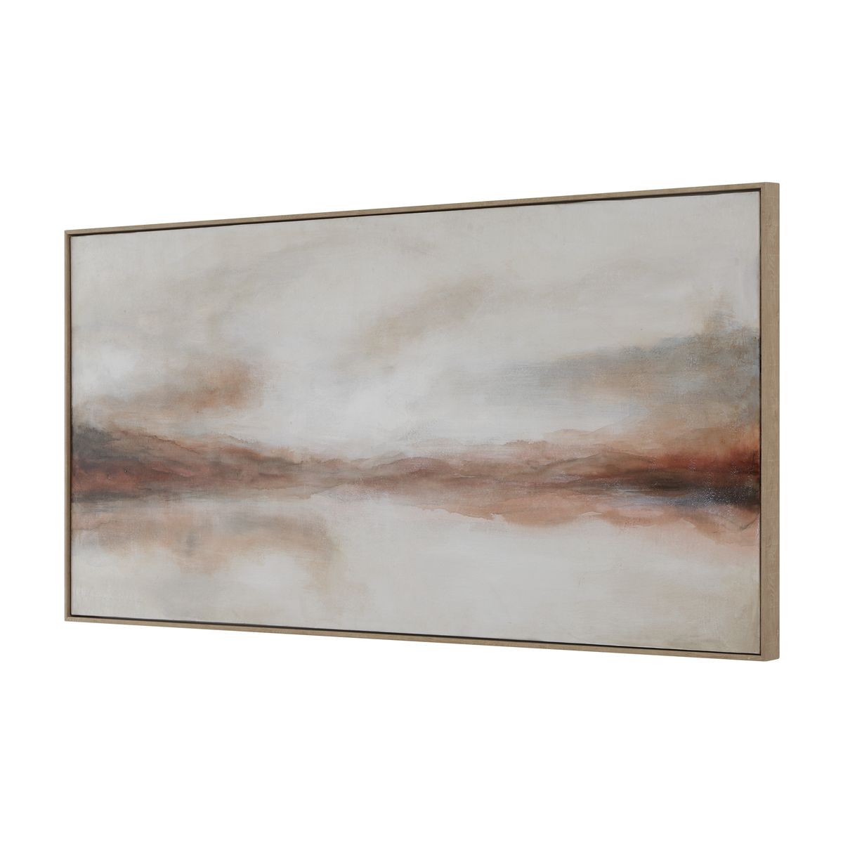 Haze in the Horizon Hand Painted Canvas
