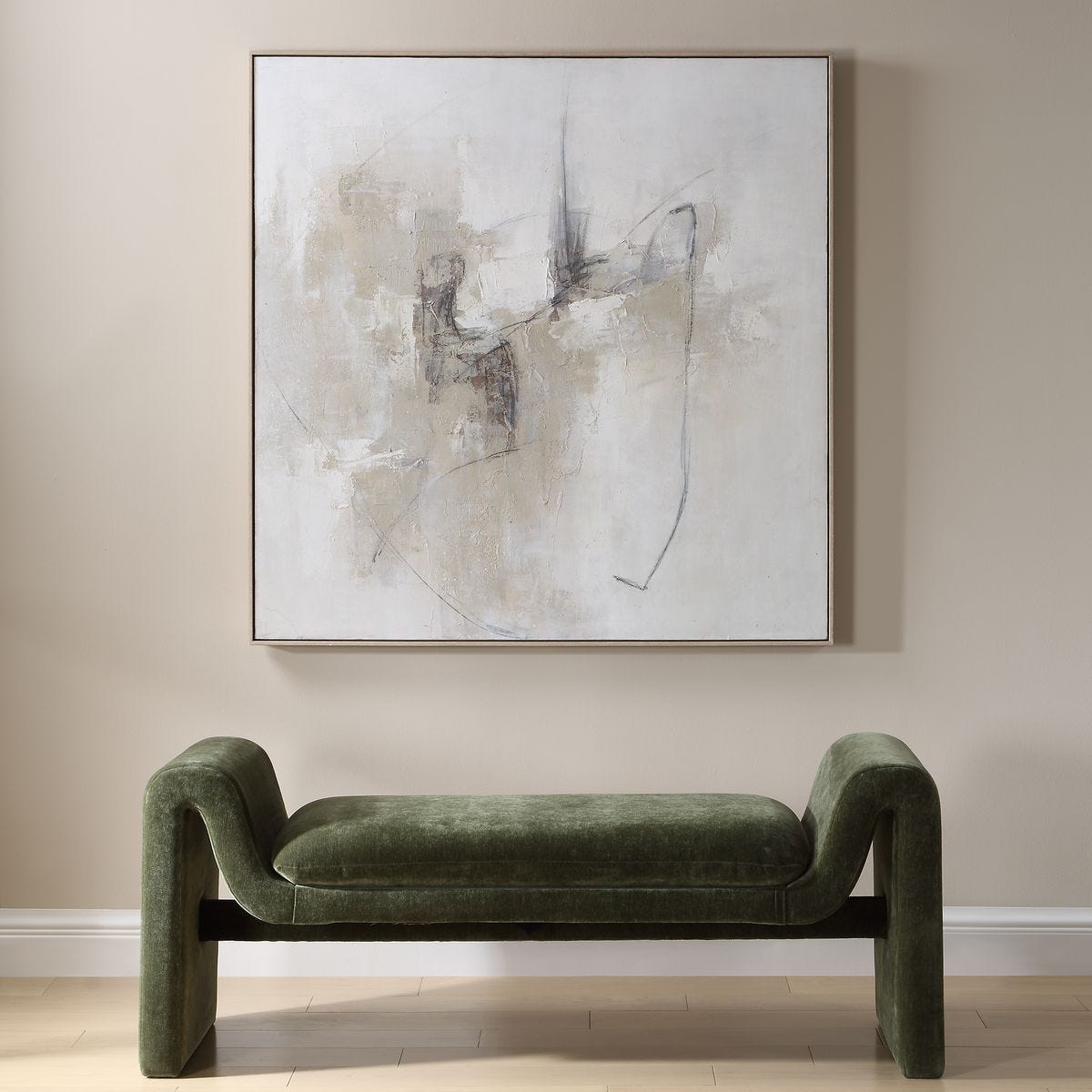 Still Crossing Hand Painted Canvas – Art by Uttermost | Sutter & Vale