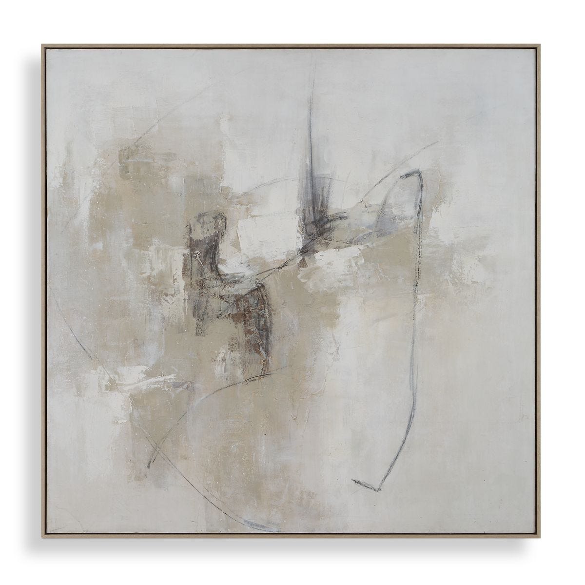 Still Crossing Hand Painted Canvas – Art by Uttermost | Sutter & Vale