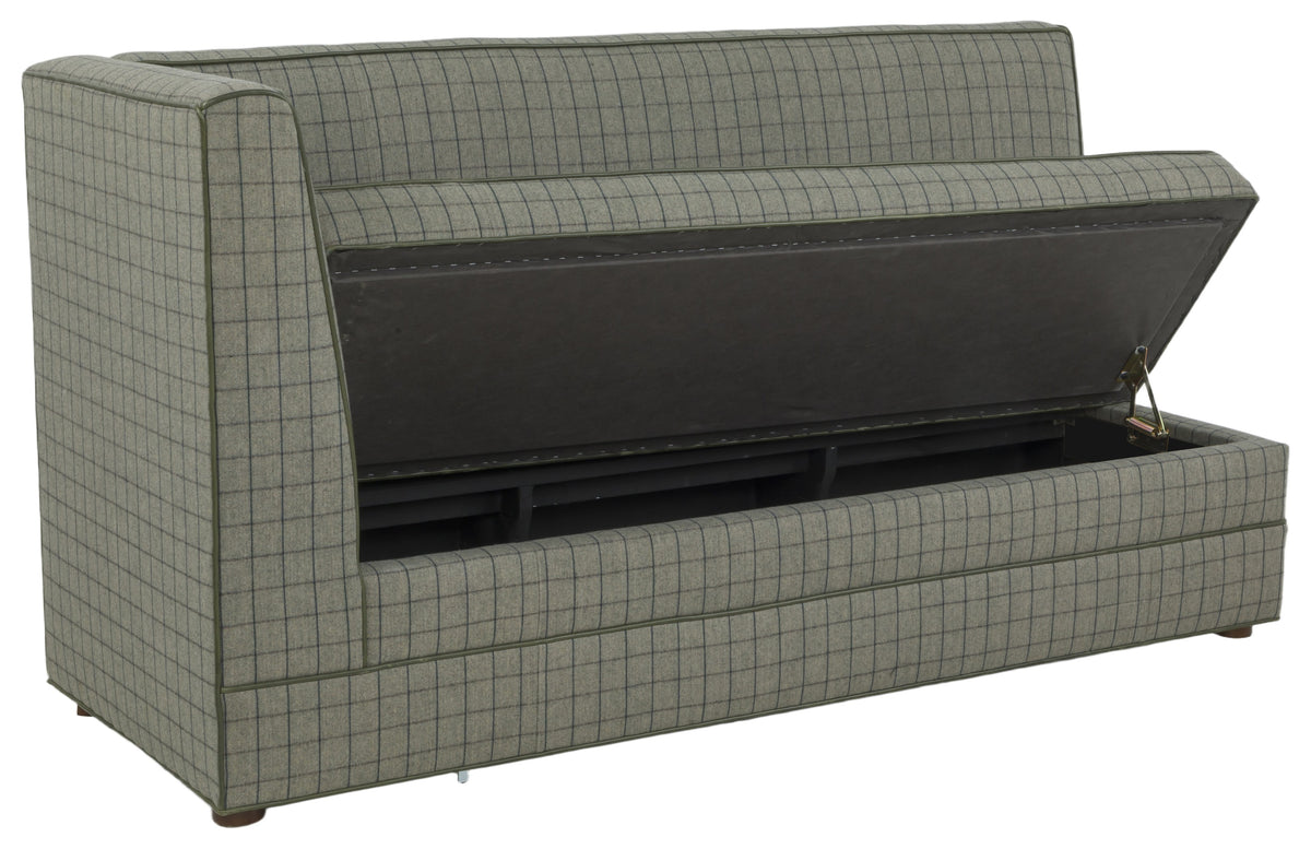 Palisades 72" Armless Storage Banquette with Left Corner (3300-23) - Fairfield Chair