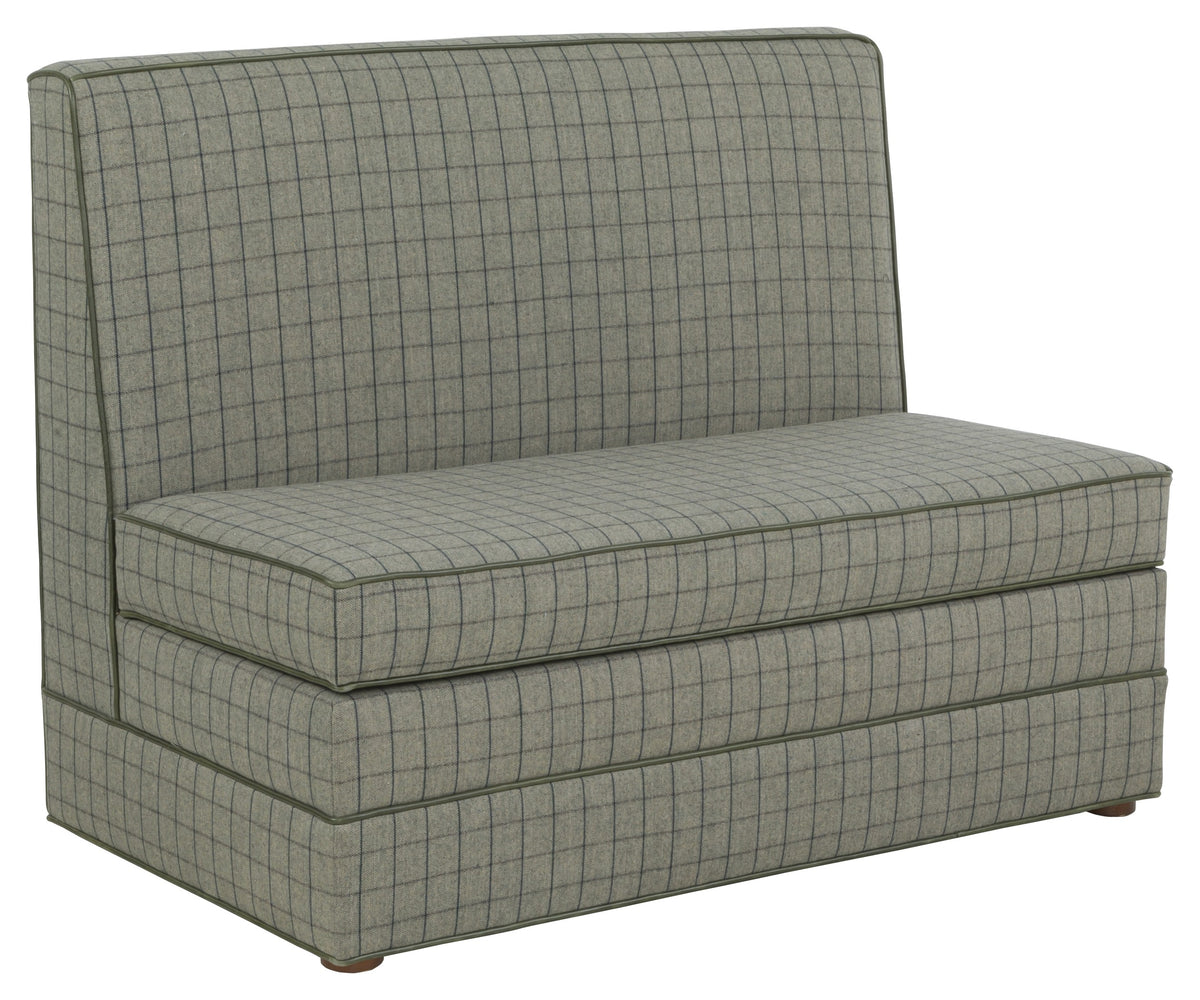 Palisades 48" Leather Armless Storage Banquette (L-3300-48) - Fairfield Chair