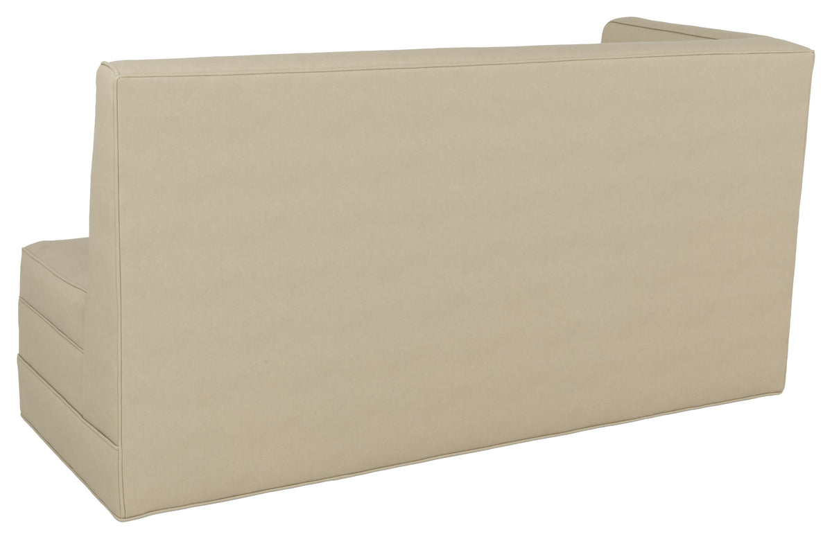 Palisades 72" Armless Storage Banquette with Left Corner (3301-23) - Fairfield Chair