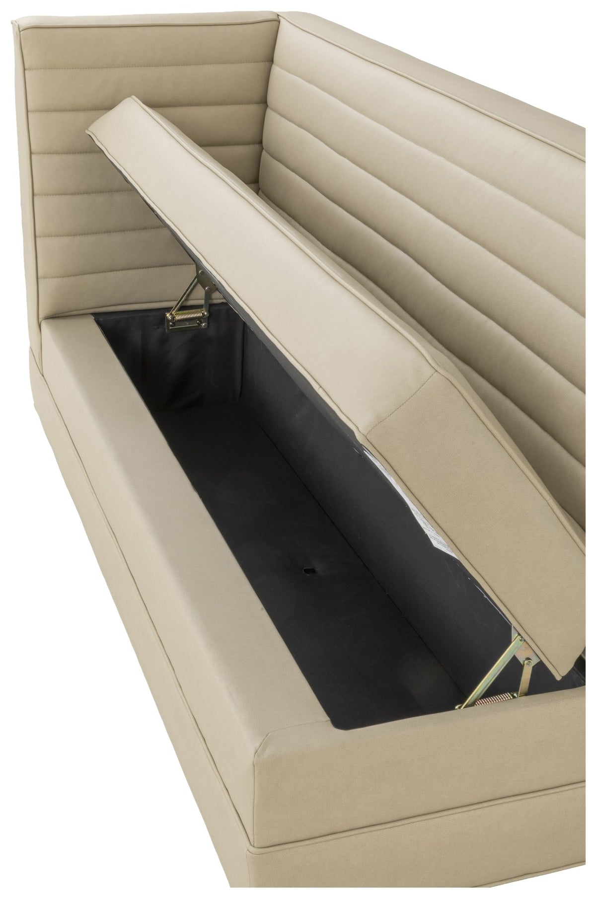 Palisades 72" Armless Storage Banquette with Left Corner (3301-23) - Fairfield Chair