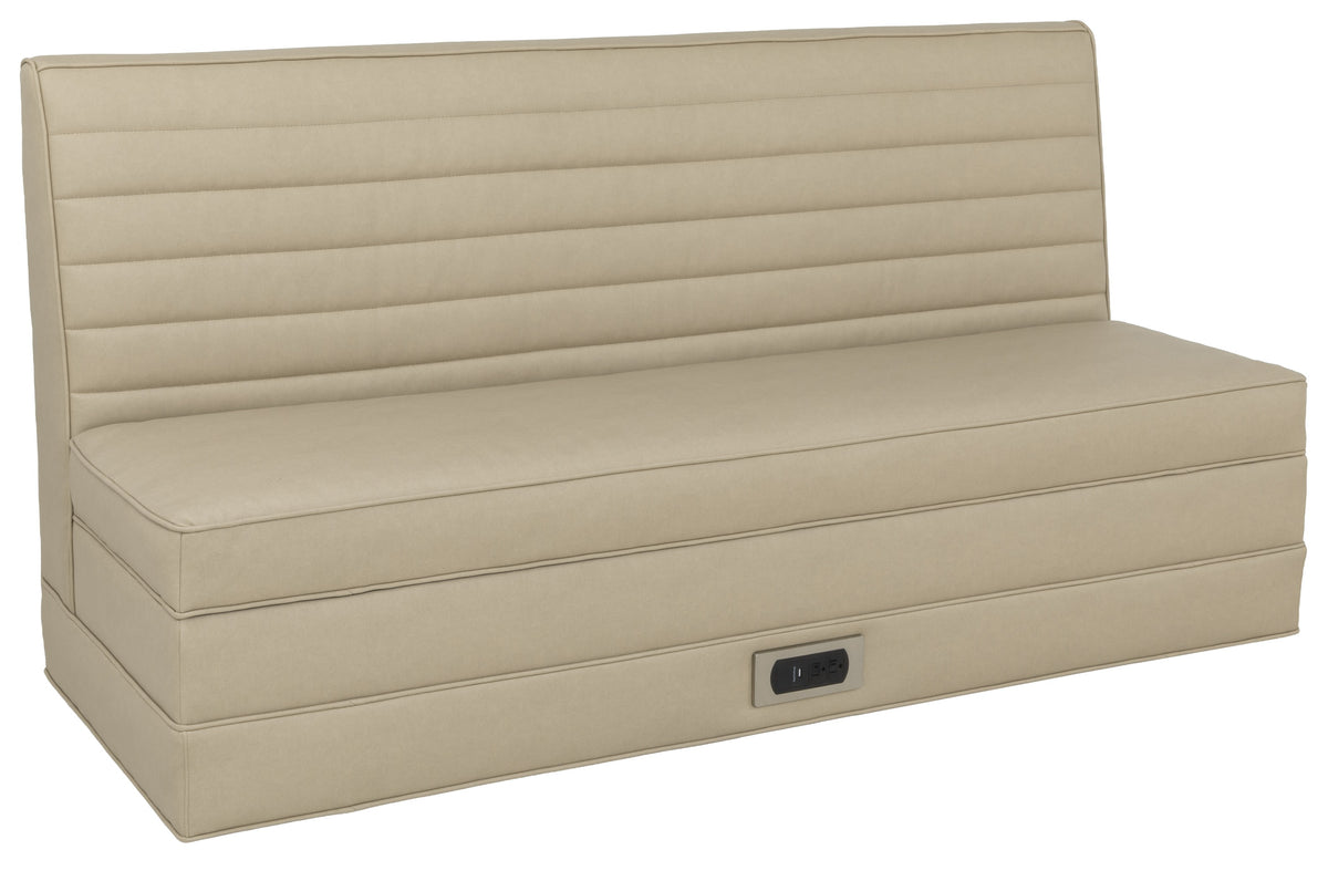 Palisades 72" Leather Armless Banquette (L-3301-58) - Fairfield Chair