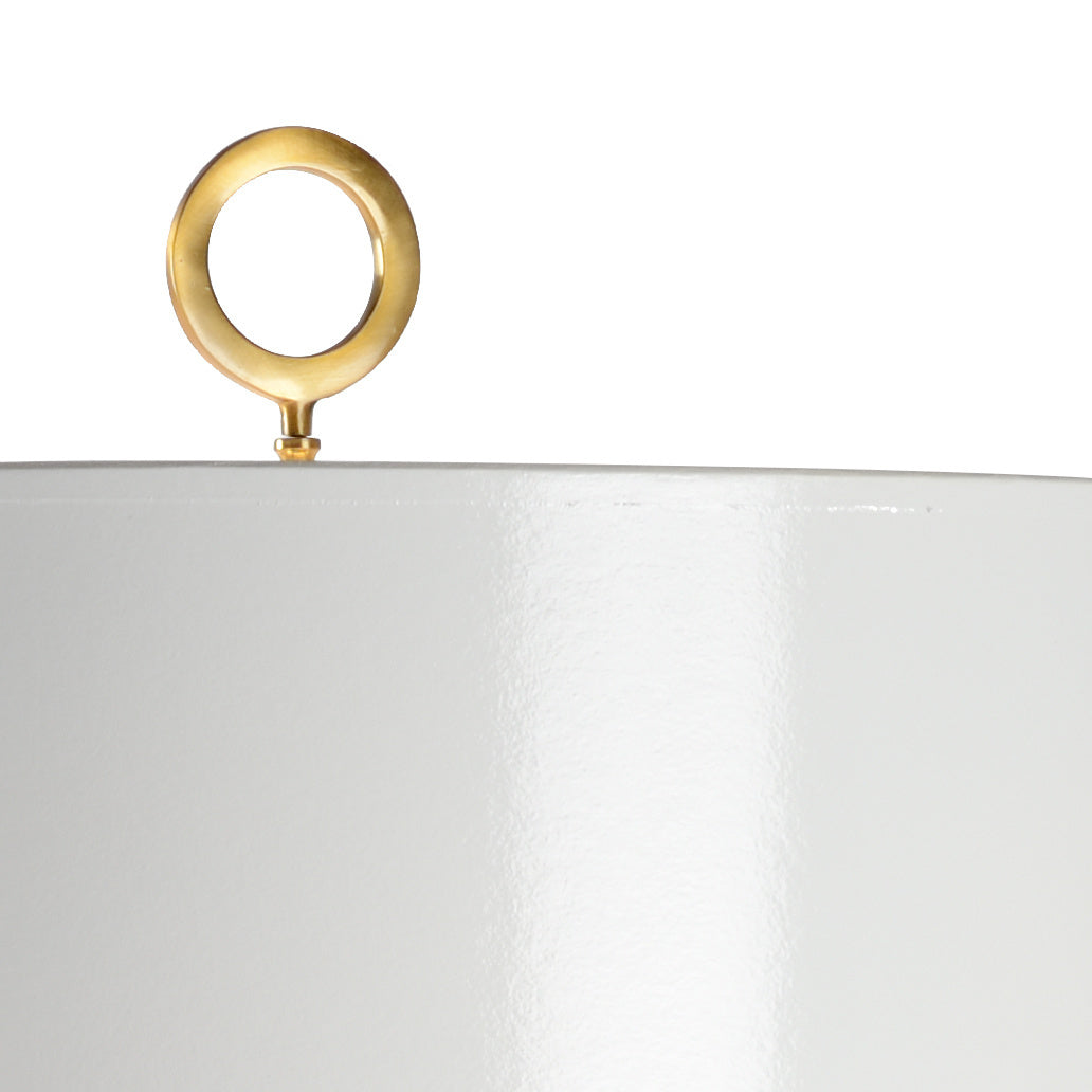 Frankfurt Lamp - White in 41.5 / Porcelain - Chelsea House