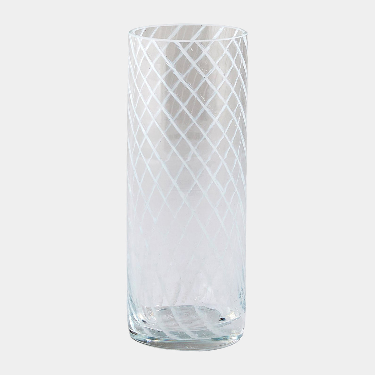 Swirl Highball Glass-Milk