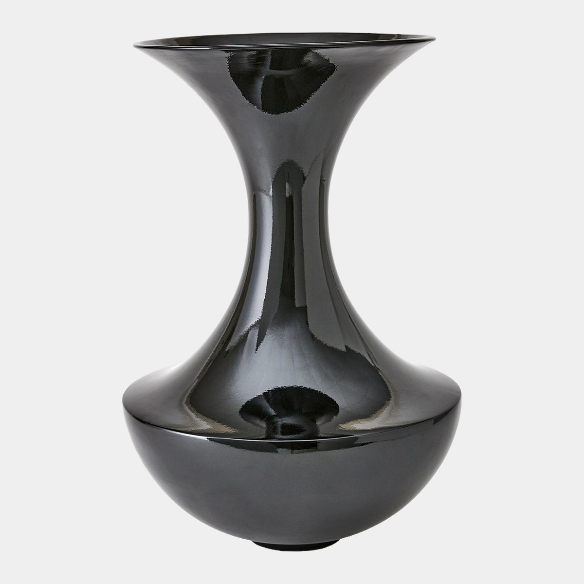 Trumpet Vase-Black