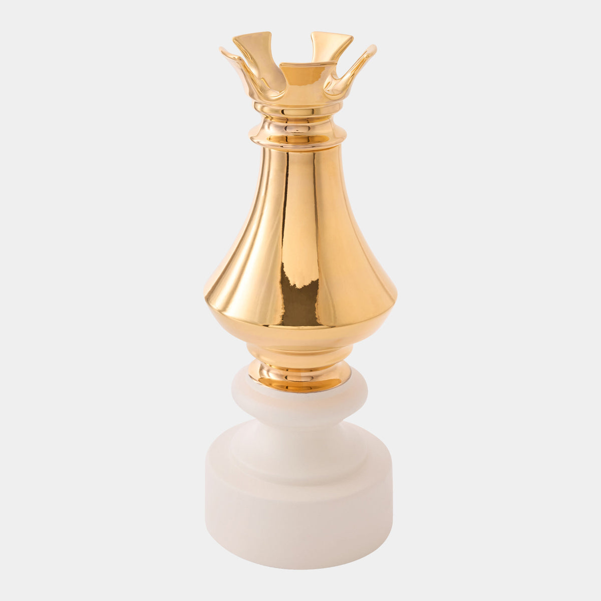 Gambit Jar-White/Gold-King