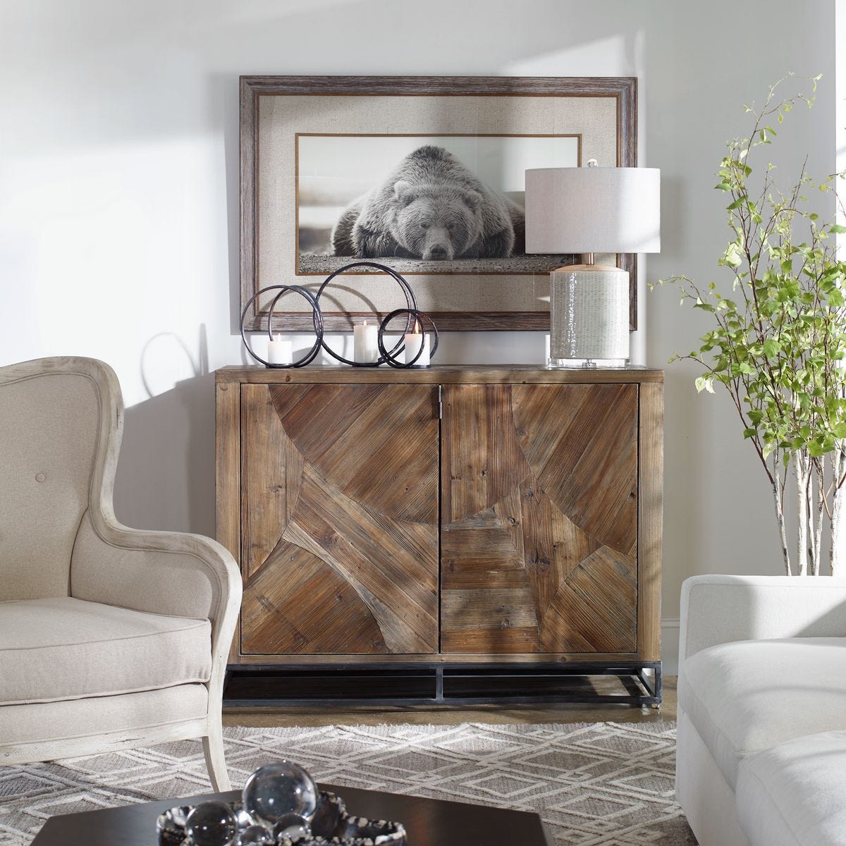 Deep Sleep Framed Print – Art by Uttermost | Sutter & Vale