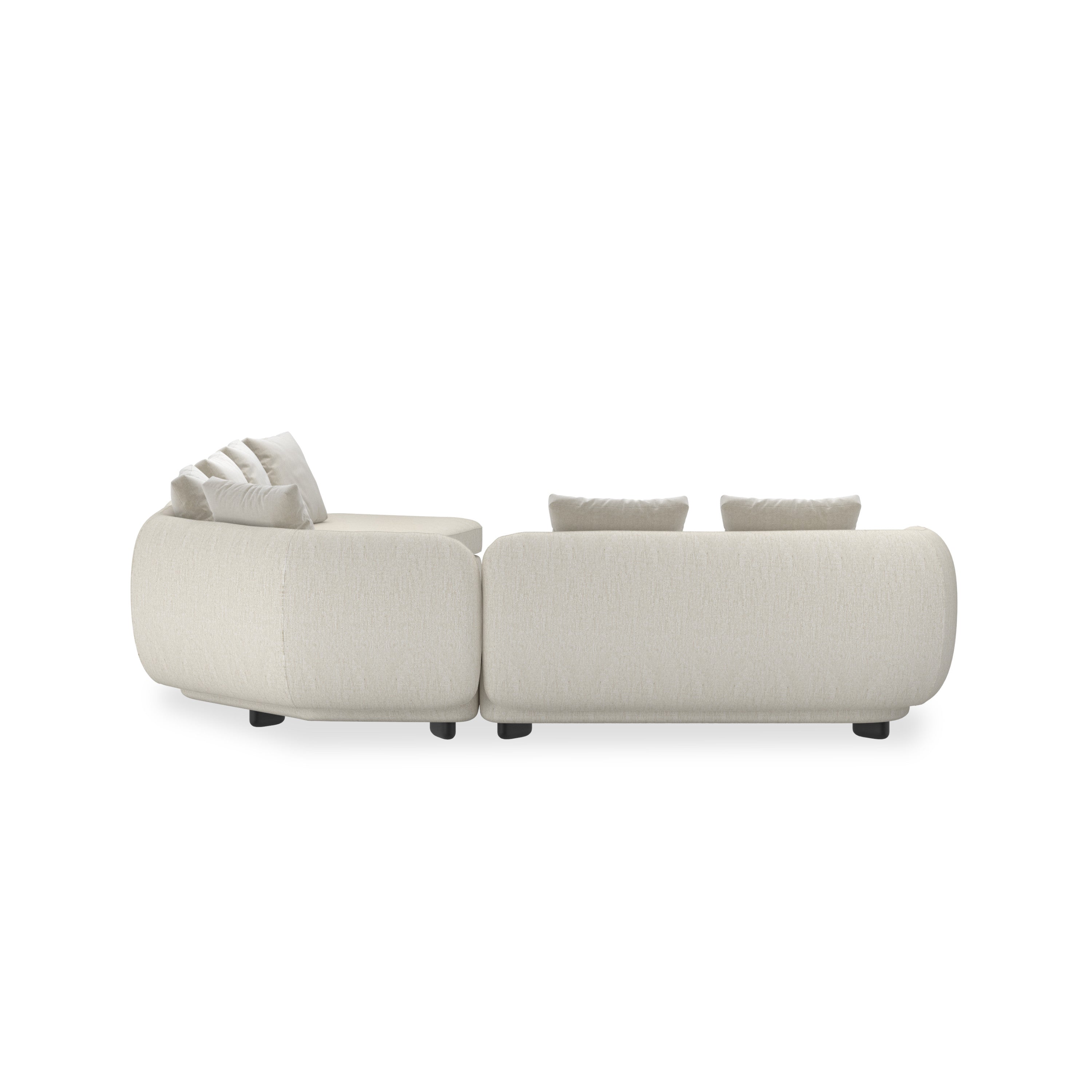 Lumi 4Pc Sectional – Sectionals by Caracole | Sutter & Vale