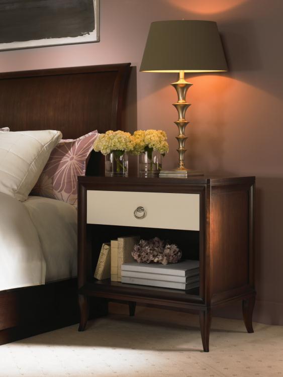 Tribeca Single Drawer Nightstand - Tribeca – Nightstands by Century Furniture | Sutter & Vale