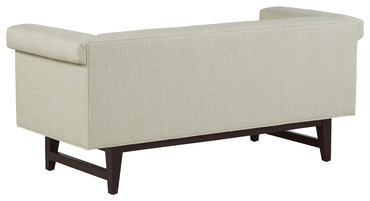 Greek Key Arm with Loose Seat Bench (33LH-10) - Fairfield Chair