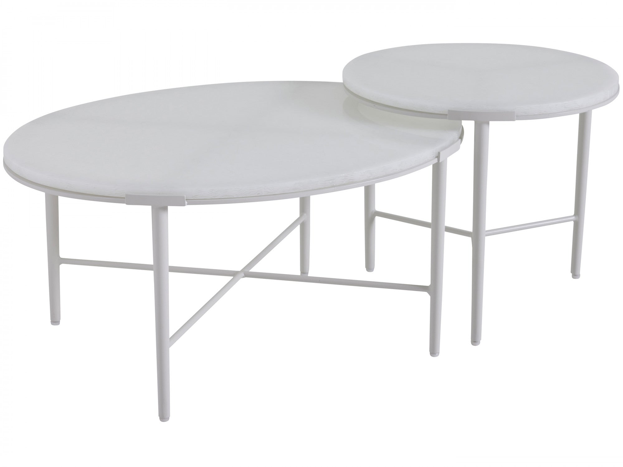Bunching Cocktail Table Glass